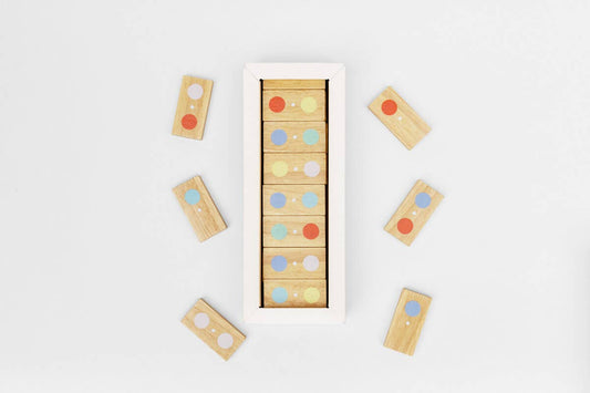Dot to Dot - Mello Colourful Dominos Game - Dear John