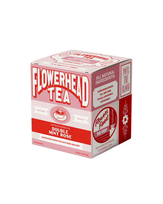 Double Mint Rose Tea Bags - Dear John