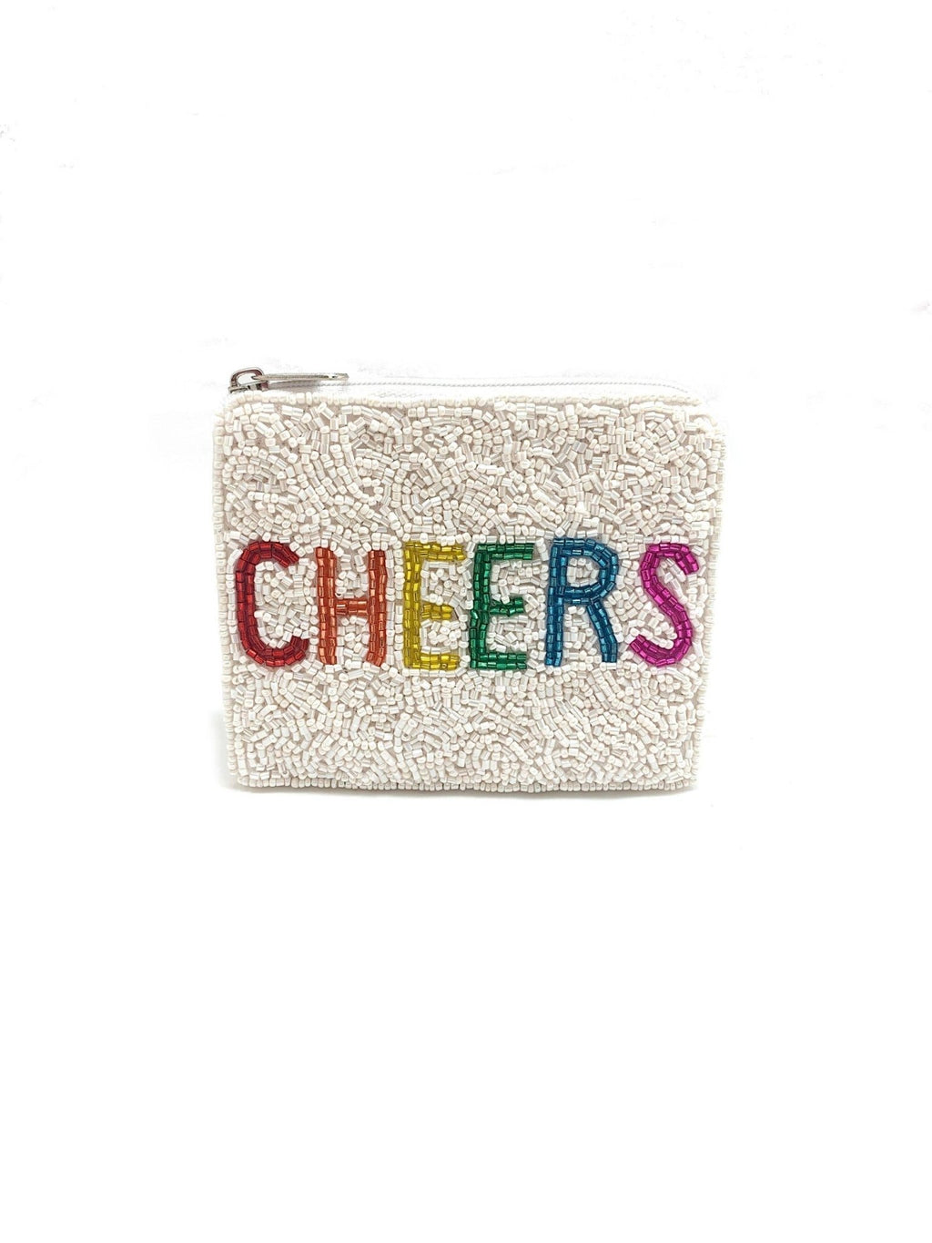 Double Side CHEERS Beaded Coin Purse LAC - SS - 068 - Double - Dear John