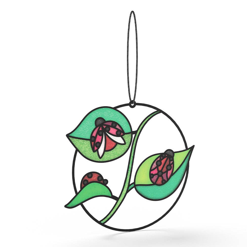 Lovepop Cards - Small Things with Big Meaning Ladybug Suncatcher Card 5x7"