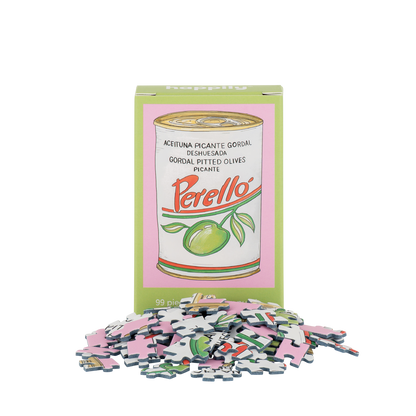 Happily Puzzles - Olives - 99 Piece Mini Jigsaw Puzzle