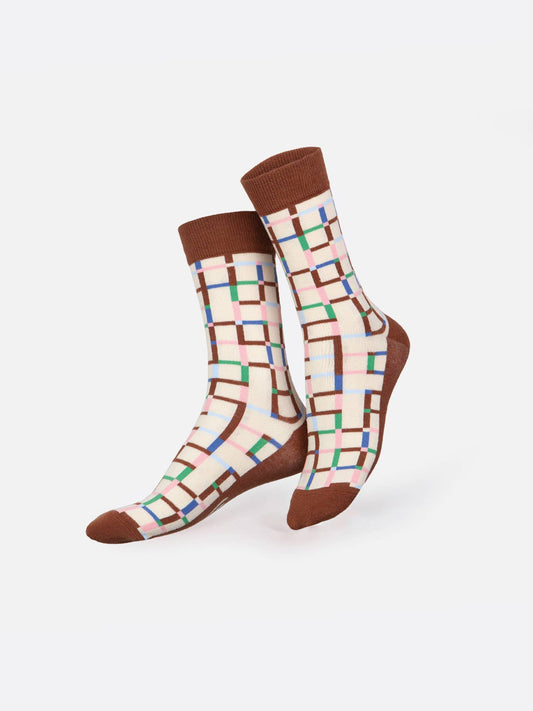Eat My Socks - Caffè Latte 3D Socks - Dear John