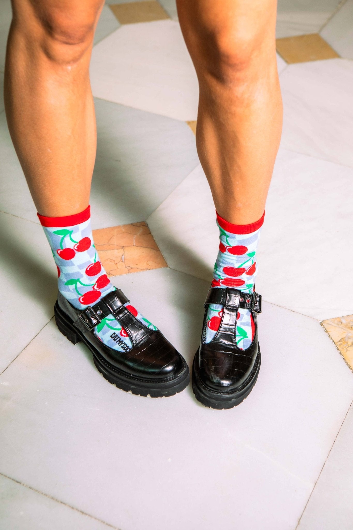 Eat My Socks - Cherry Baby 3D Socks - Dear John
