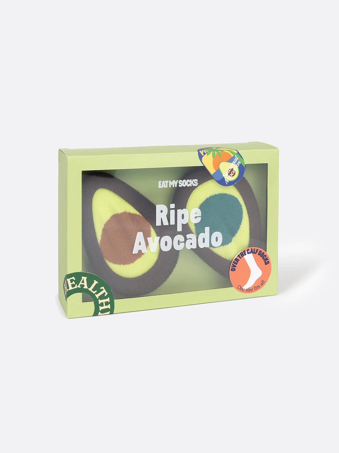 Eat My Socks - Ripe Avocado 3D Socks - Dear John