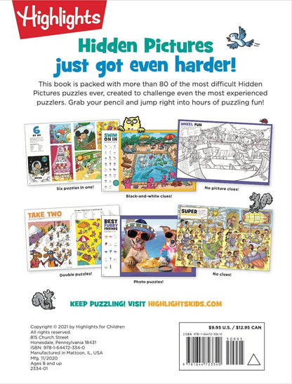 Hidden Pictures: Advanced Challenge — Next-Level Seek-and-Find (Ages 8–12)