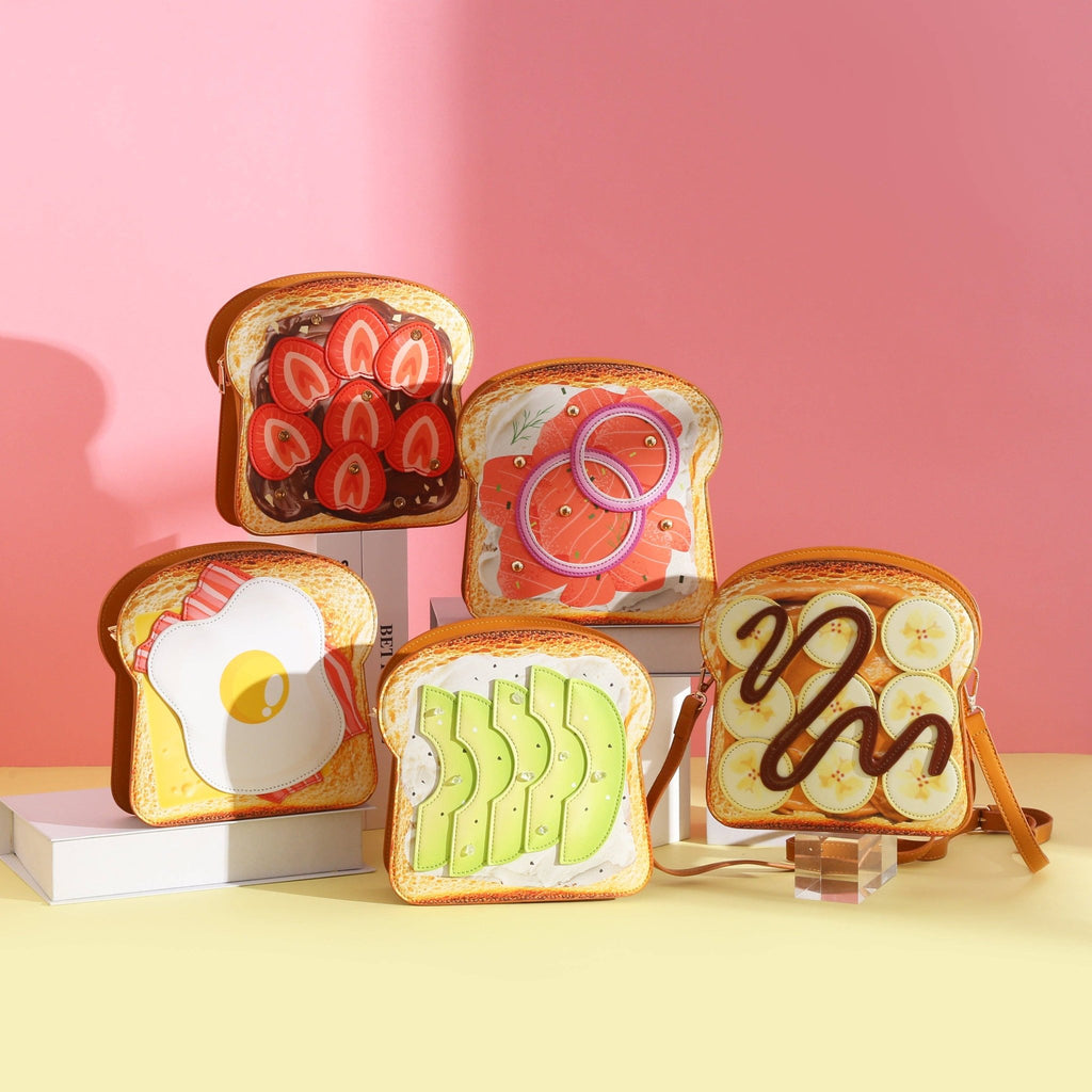 Egg Bacon and Cheese Toast Crossbody - Dear John