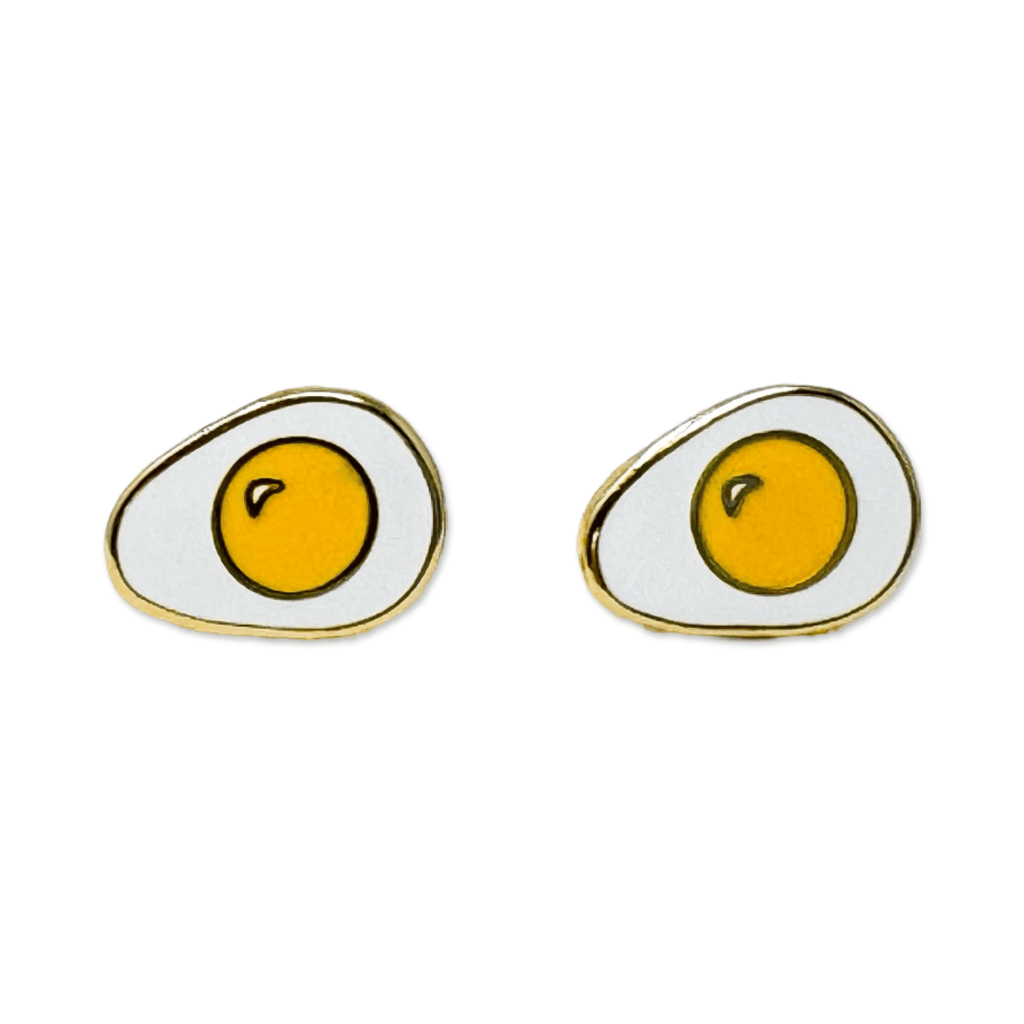 Egg Enamel Earrings — Jenny Lemons - Dear John