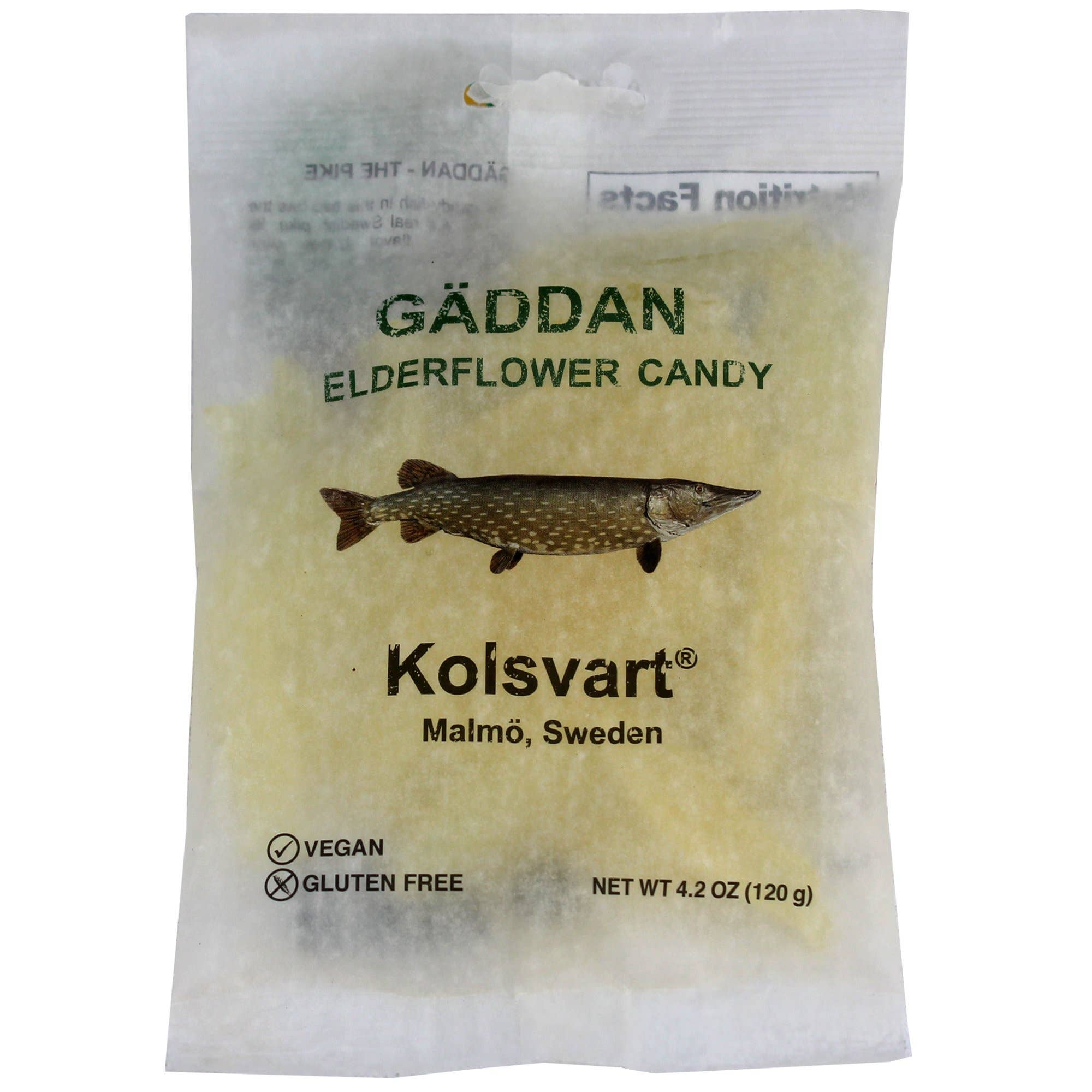 Elderflower Flavored Pike Fish - 4.2oz (120gm) - Dear John
