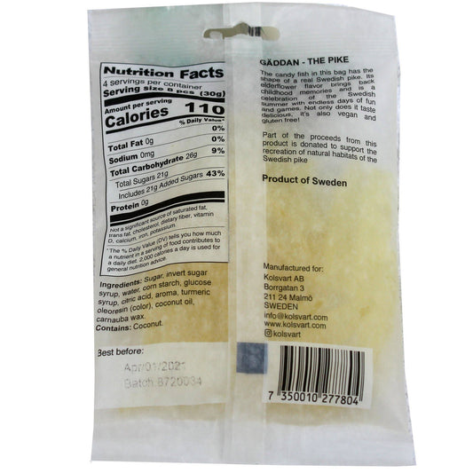 Elderflower Flavored Pike Fish - 4.2oz (120gm) - Dear John