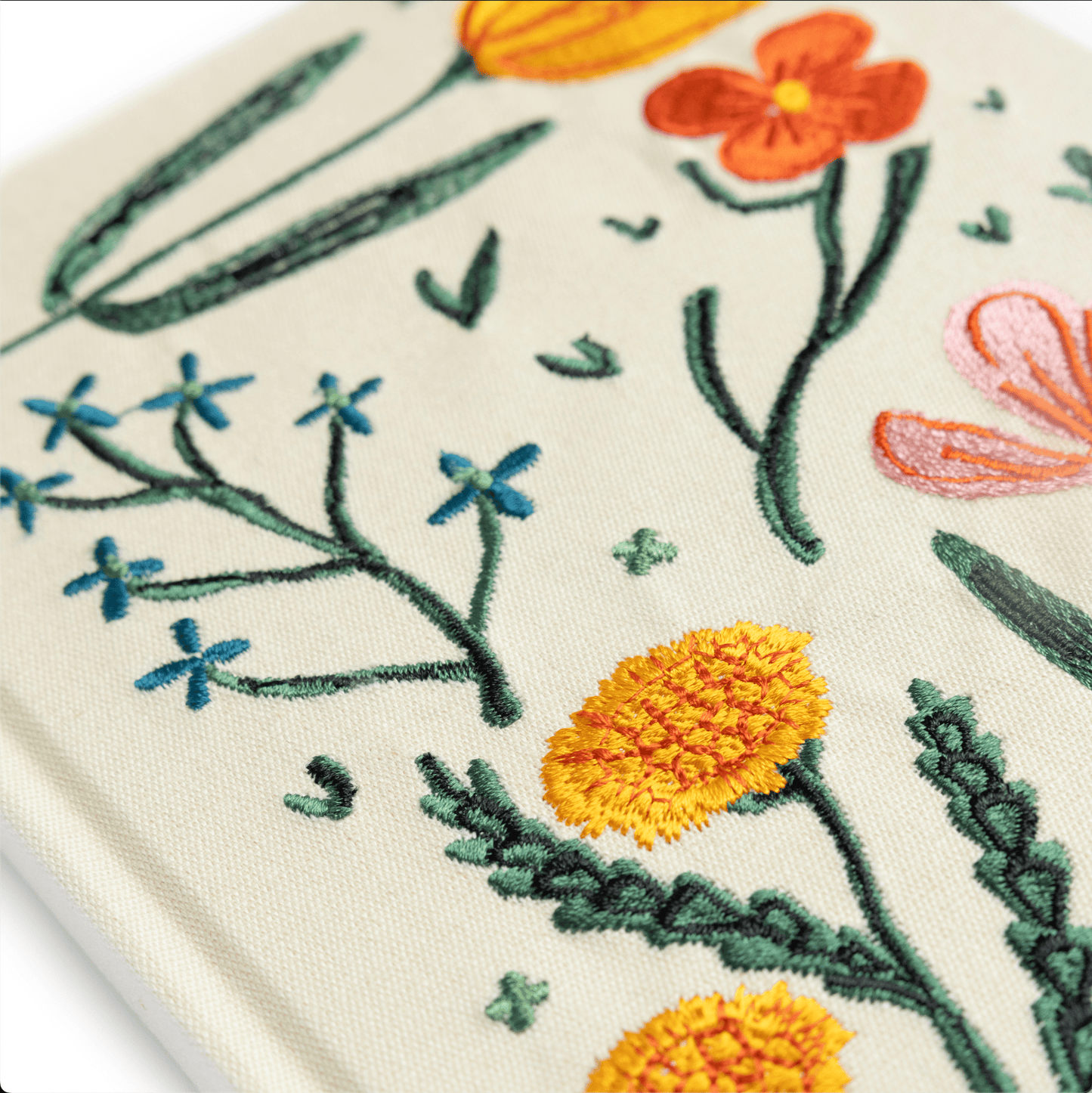 Embroidered Journal - Floral - Dear John