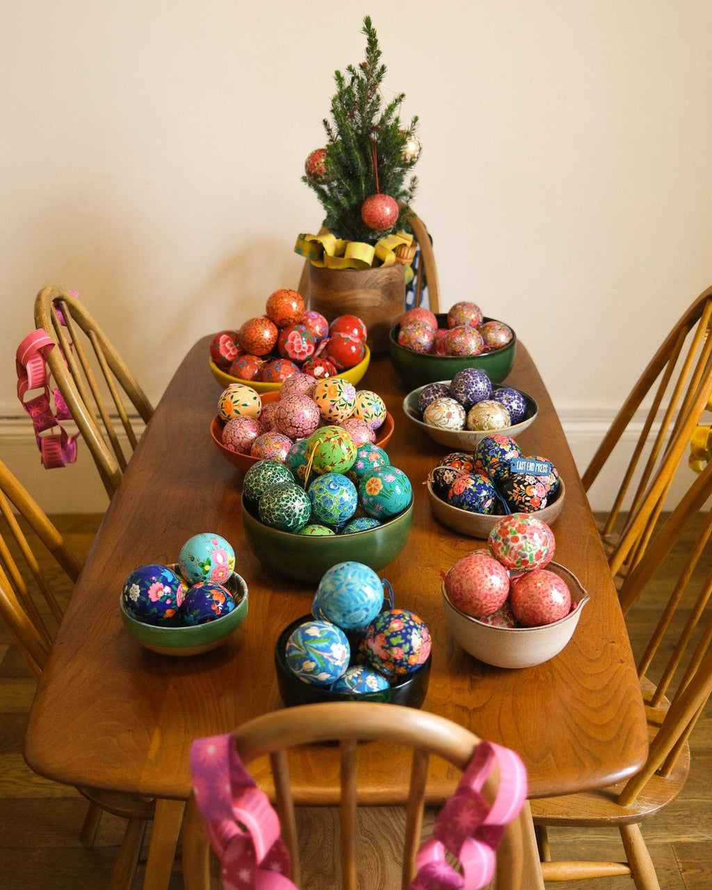 Emerald Green and Gold Bauble - Dear John