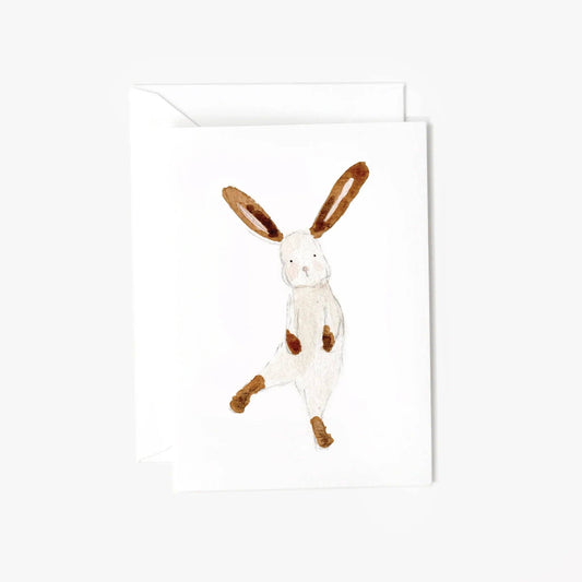 emily lex studio - Little bunny mini enclosure notecard - Dear John