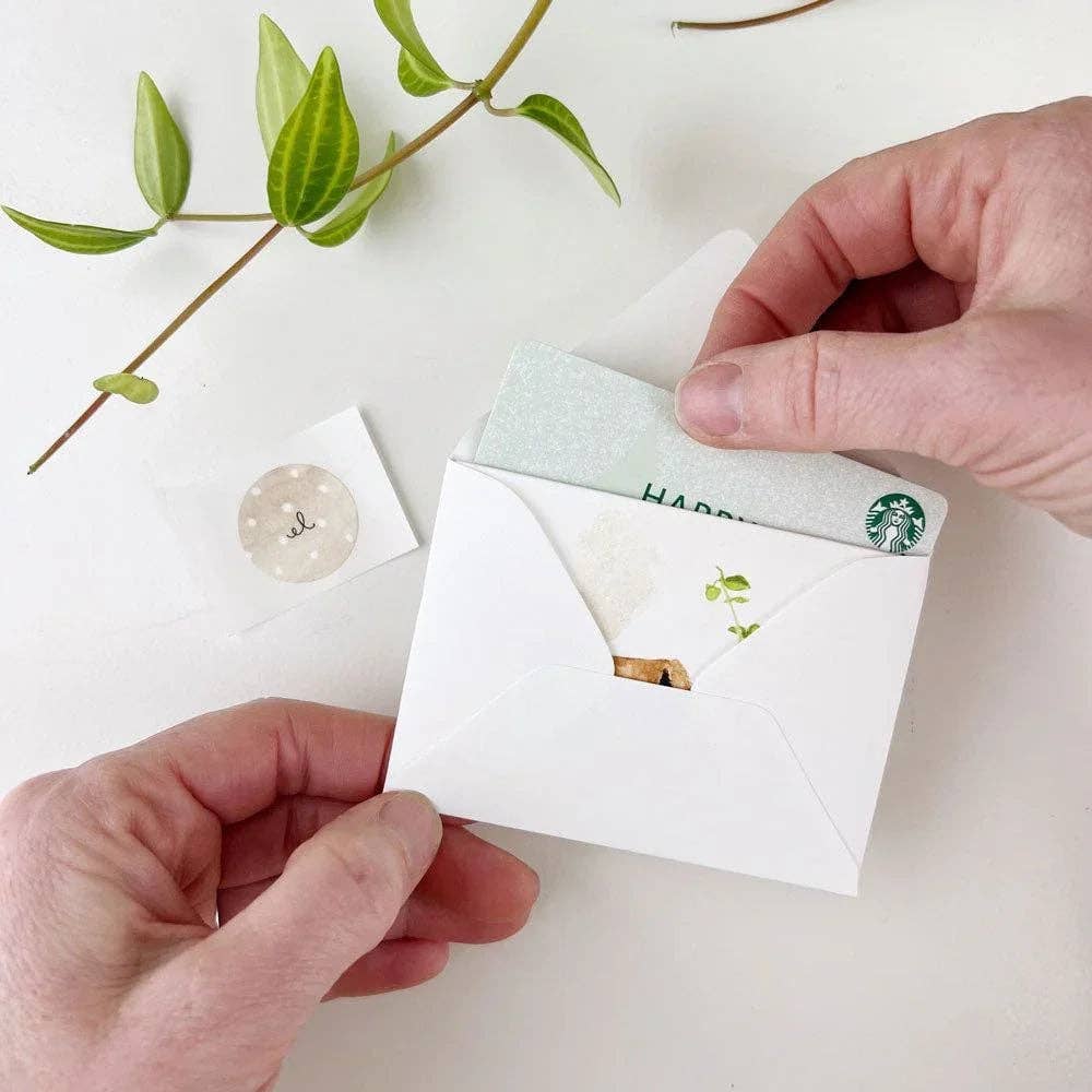 emily lex studio - Little bunny mini enclosure notecard - Dear John