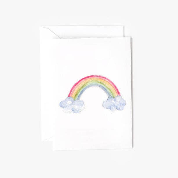 emily lex studio - Rainbow mini enclosure notecard - Dear John
