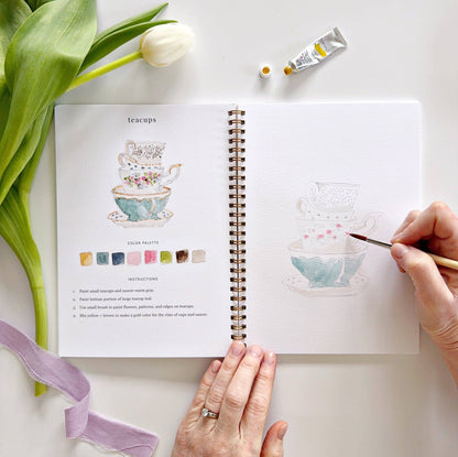 emily lex studio - Spring watercolor workbook - Dear John