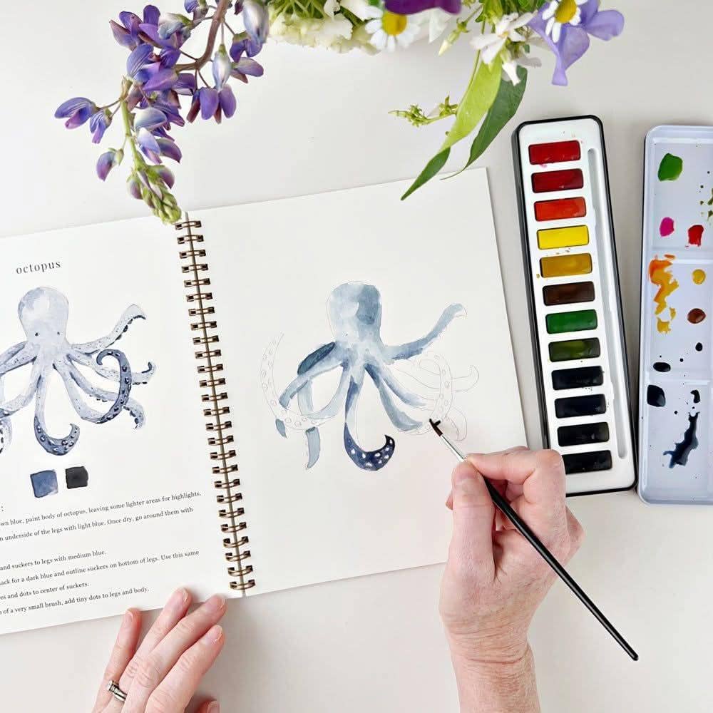 emily lex studio - Watercolor paint set 12 colors - Dear John