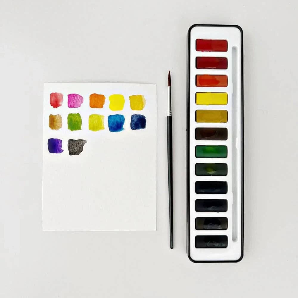 emily lex studio - Watercolor paint set 12 colors - Dear John