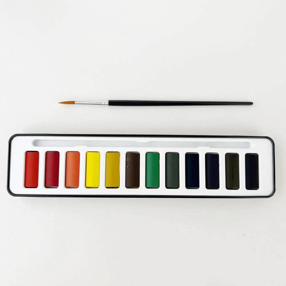emily lex studio - Watercolor paint set 12 colors - Dear John
