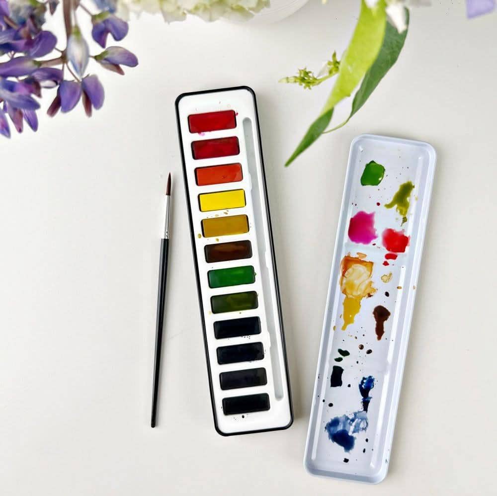emily lex studio - Watercolor paint set 12 colors - Dear John