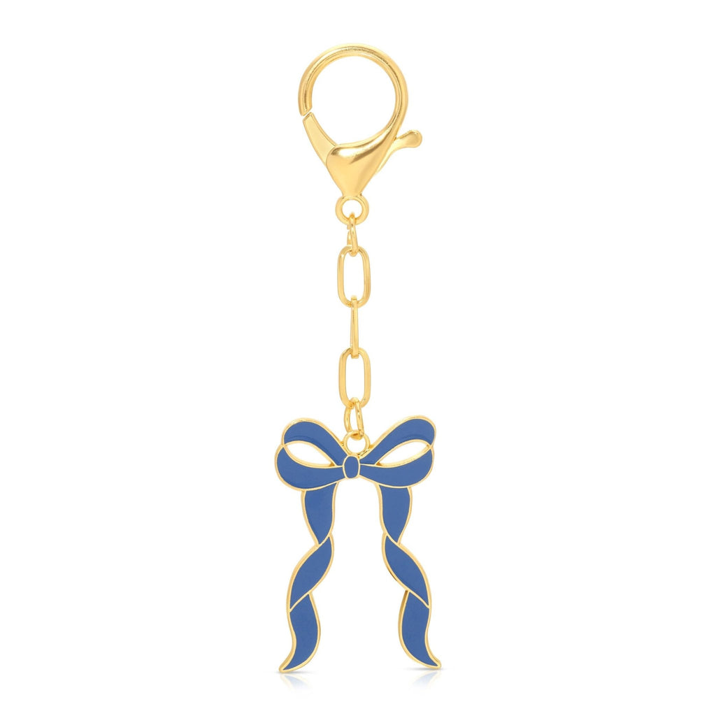 Enamel Bag Charm - Bow - Dear John