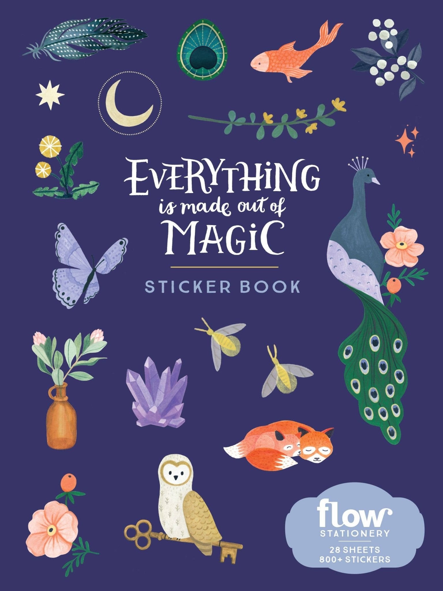 Everything Is Made Out of Magic Sticker Book - Dear John