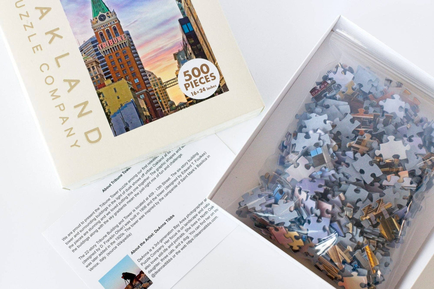 Tribune Tower 500-piece Jigsaw Puzzle