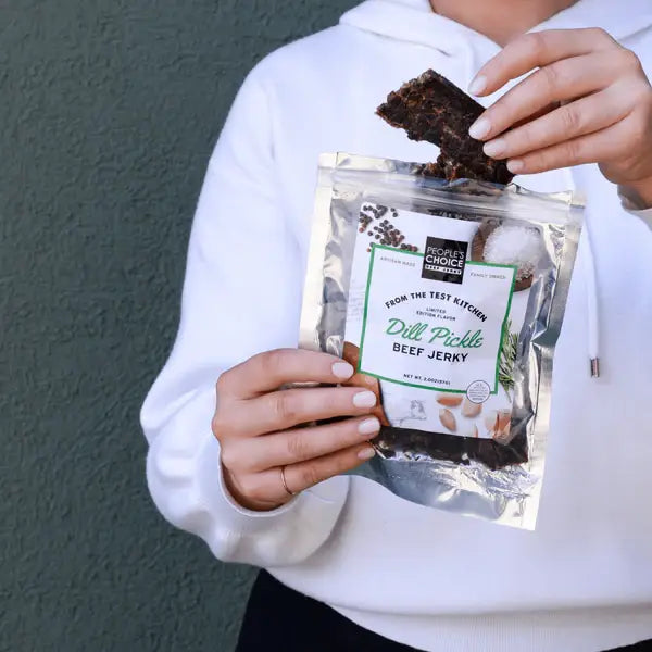 Test Kitchen - Dill Pickle Beef Jerky