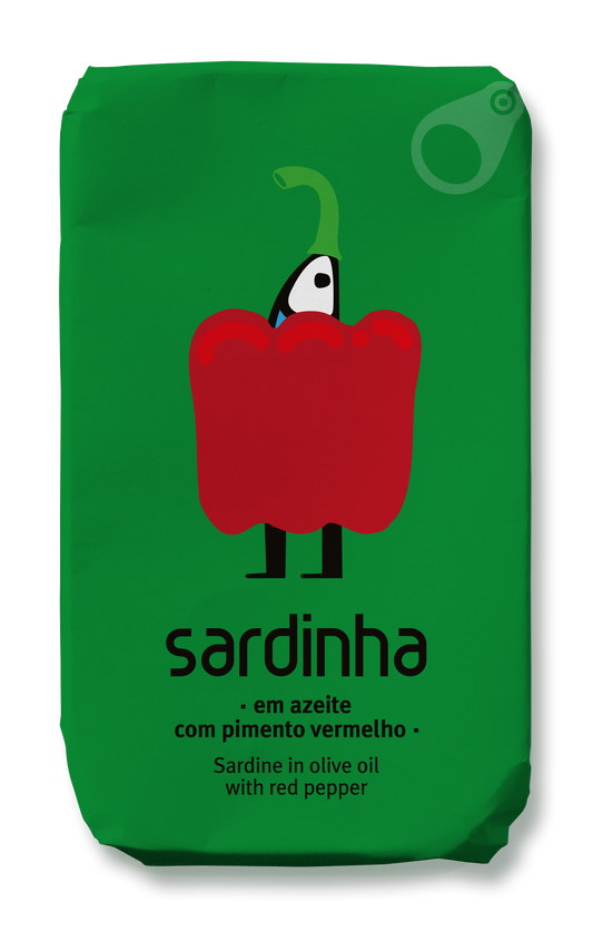Sardinha - Sardine in Organic Olive Oil with Organic Red Pepper
