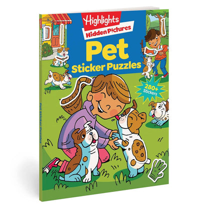 Pet Sticker Puzzles — Hidden Pictures Activity Book