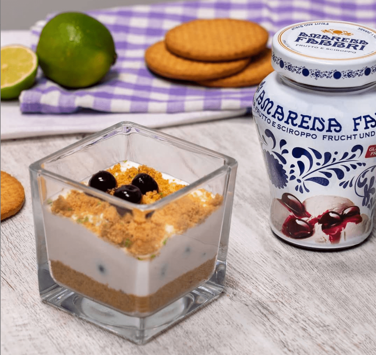 Fabbri Amarena Italian Tart Cherries — 230 g Glass Jar - Dear John