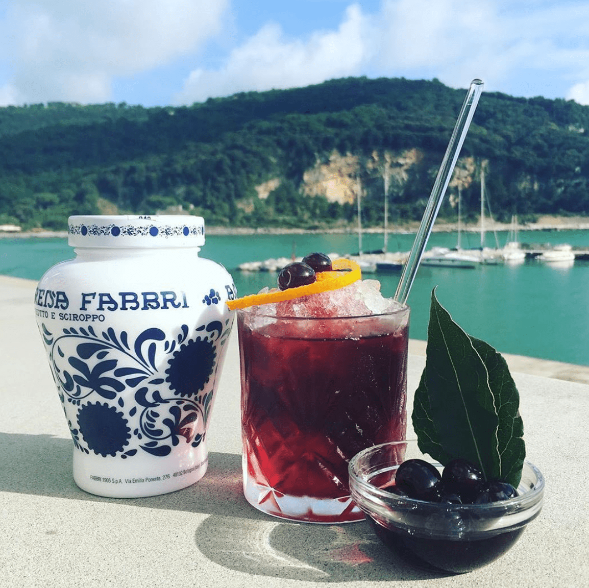 Fabbri Amarena Italian Tart Cherries — 230 g Glass Jar - Dear John