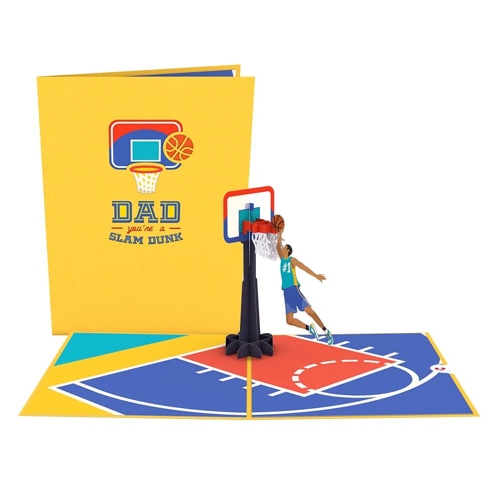 Lovepop Cards - Dad's Slam Dunk Pop-Up Card 5x7" (-62%)