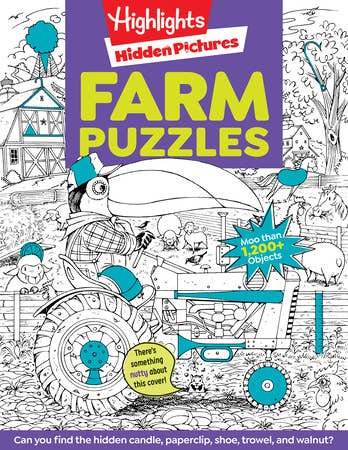 Farm Puzzles Hidden Pictures - Dear John