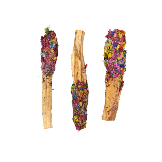 Dipped Chakra Harmony Palo Santo Pops (3–4")