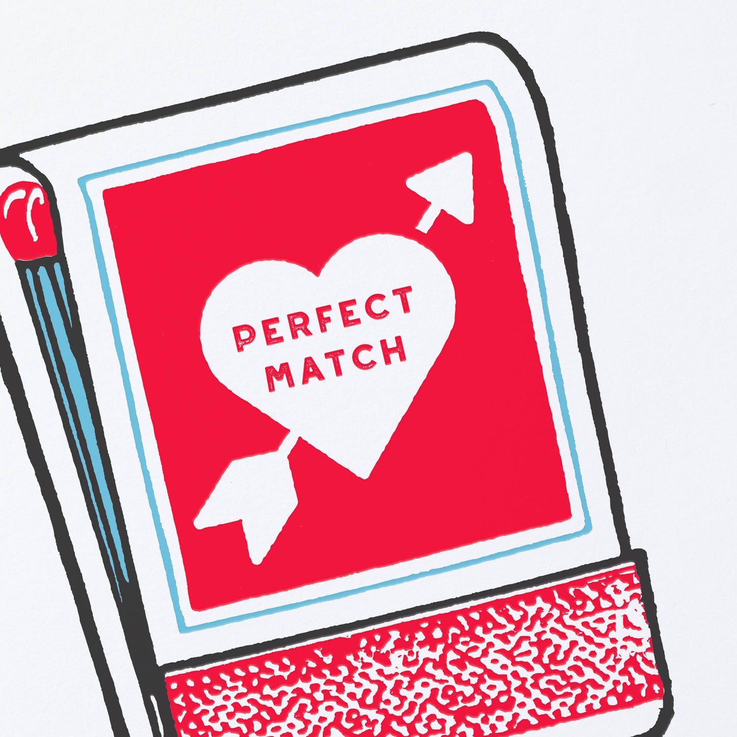 Perfect Match Greeting Card