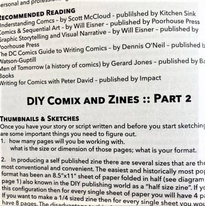 DIY Zines and Comix — A Beginner’s Guide to Making Your Own Zines & Comics