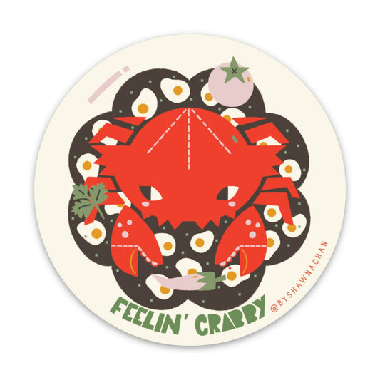Feelin’ Crabby Sticker - Dear John