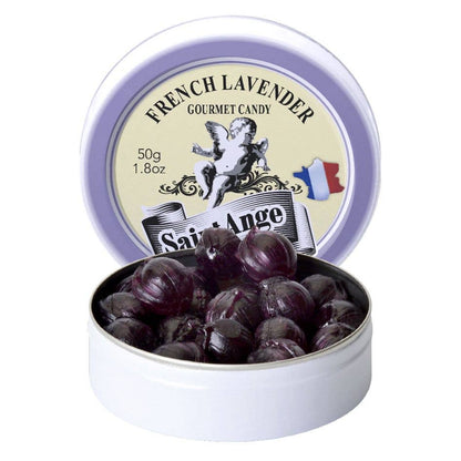 Pastilles Saint-Ange — Bonbons Traditionnels 100% Français (Lavender Flavor)