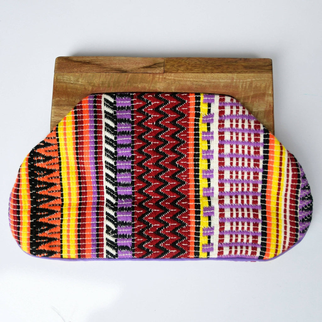 Festival Stripes Clutch Bag - Dear John