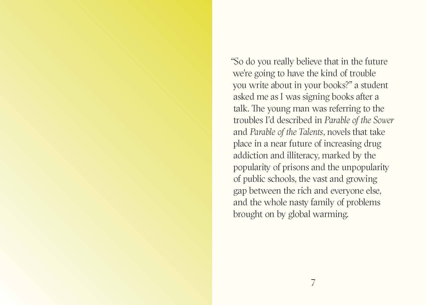 Few Rules for Predicting the Future - Dear John