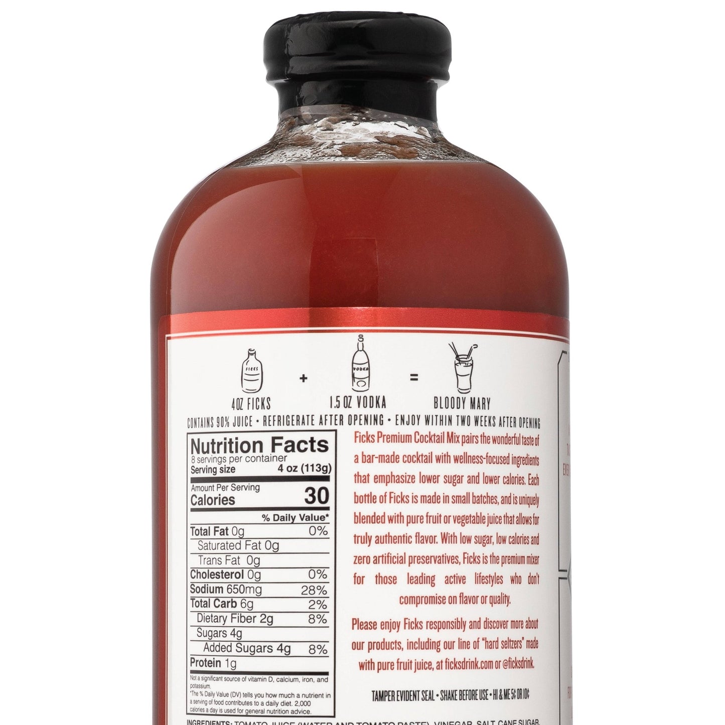 FICKS Premium Bloody Mary Cocktail Mix - Dear John