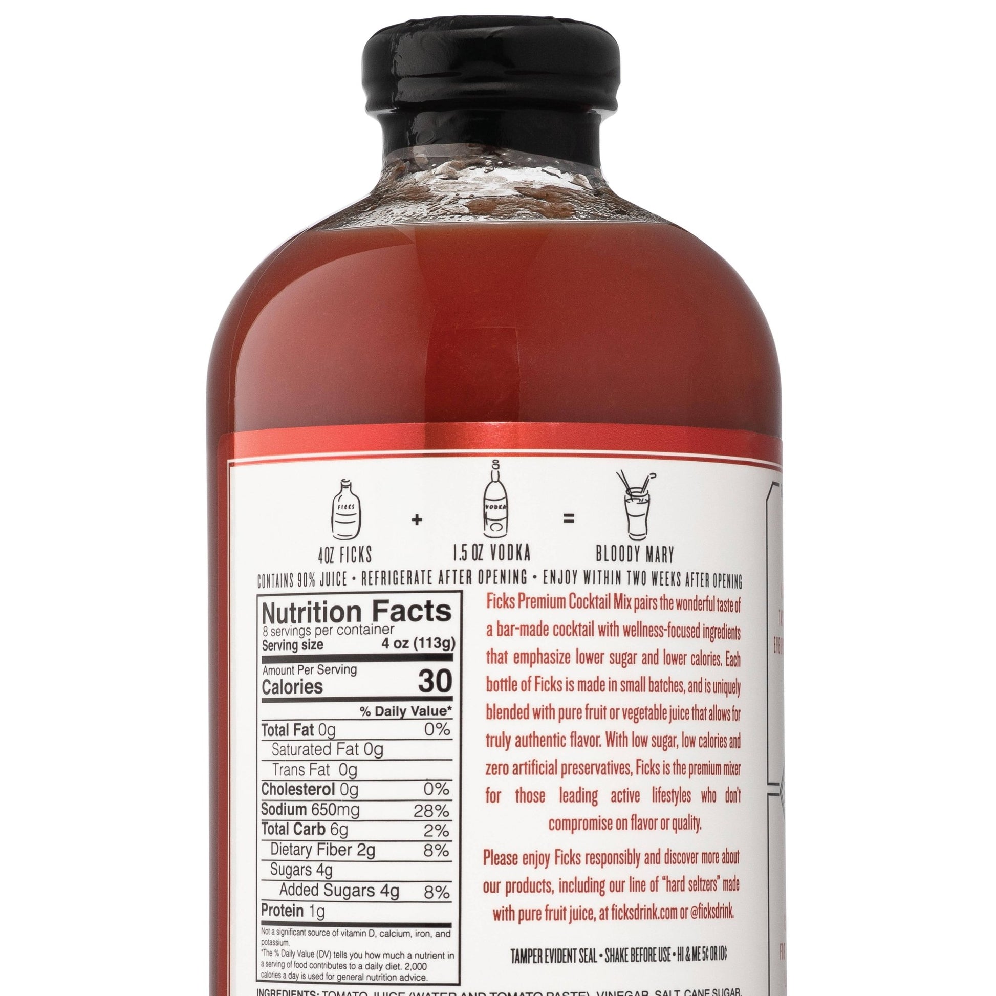 FICKS Premium Bloody Mary Cocktail Mix - Dear John