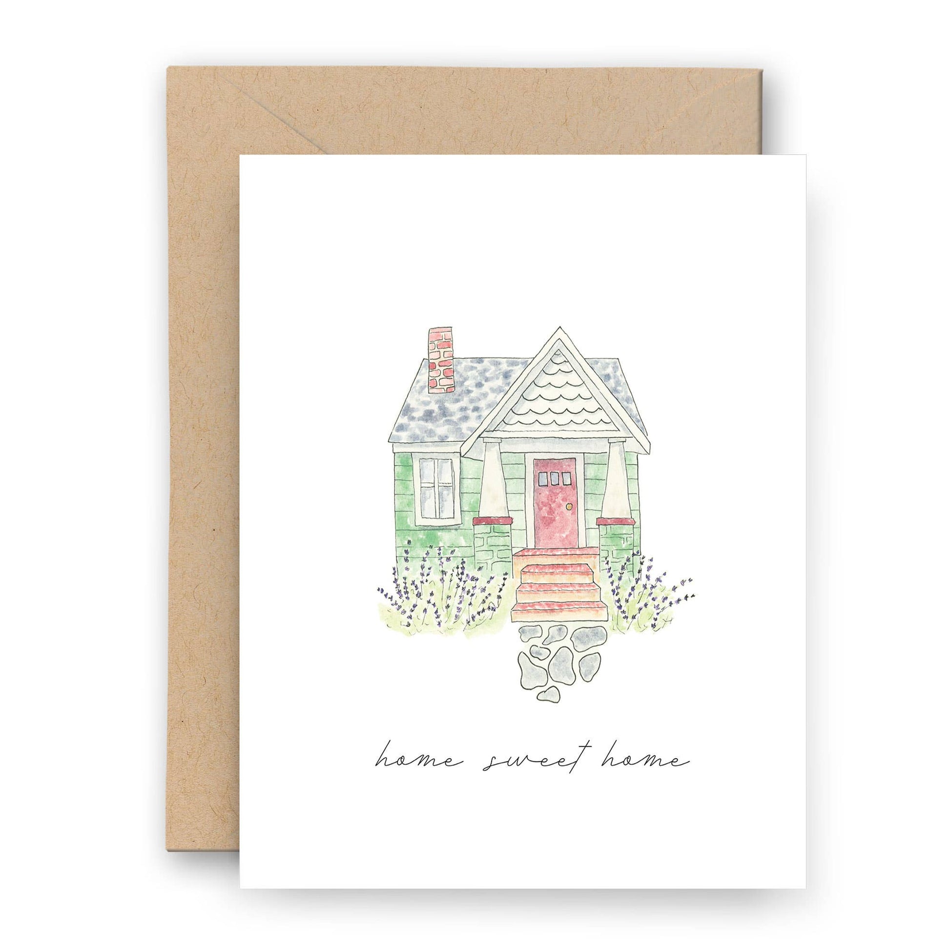 Finch and Flourish Paper Goods - Home Sweet Home Card - Dear John