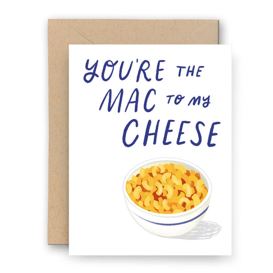 Finch and Flourish Paper Goods - Mac to My Cheese Card - Dear John