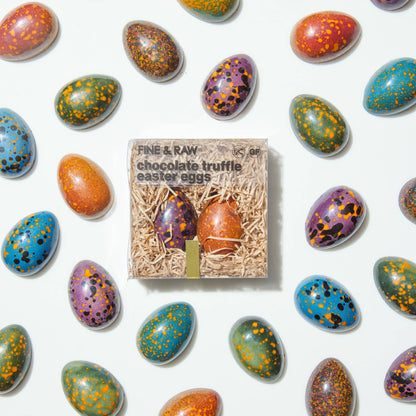 FINE & RAW - Easter 2026 - Chocolate Truffle Easter Eggs - Dear John