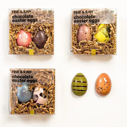 FINE & RAW - Easter 2026 - Chocolate Truffle Easter Eggs - Dear John