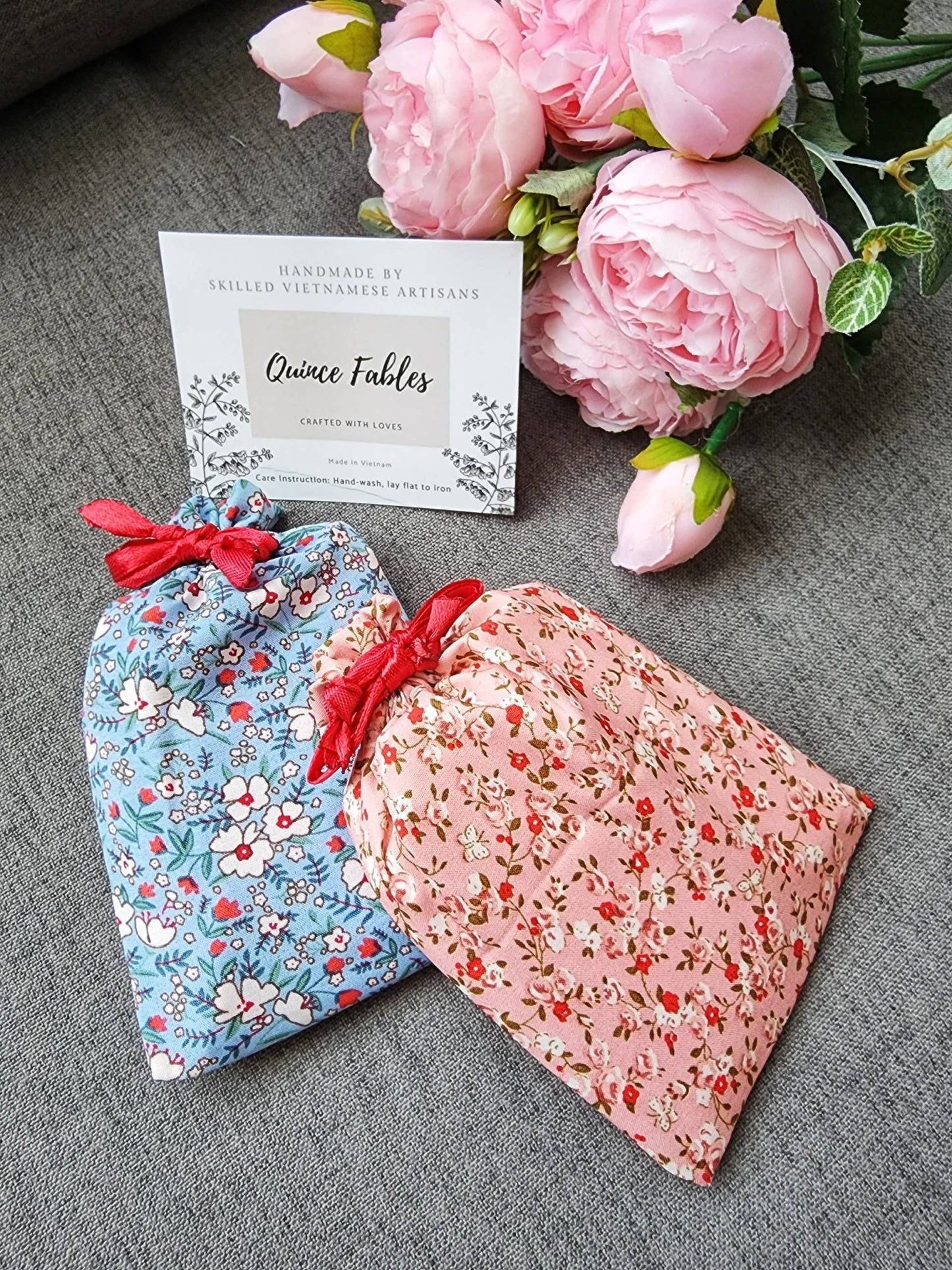 Floral Embroidered Compact Mirror - Dear John