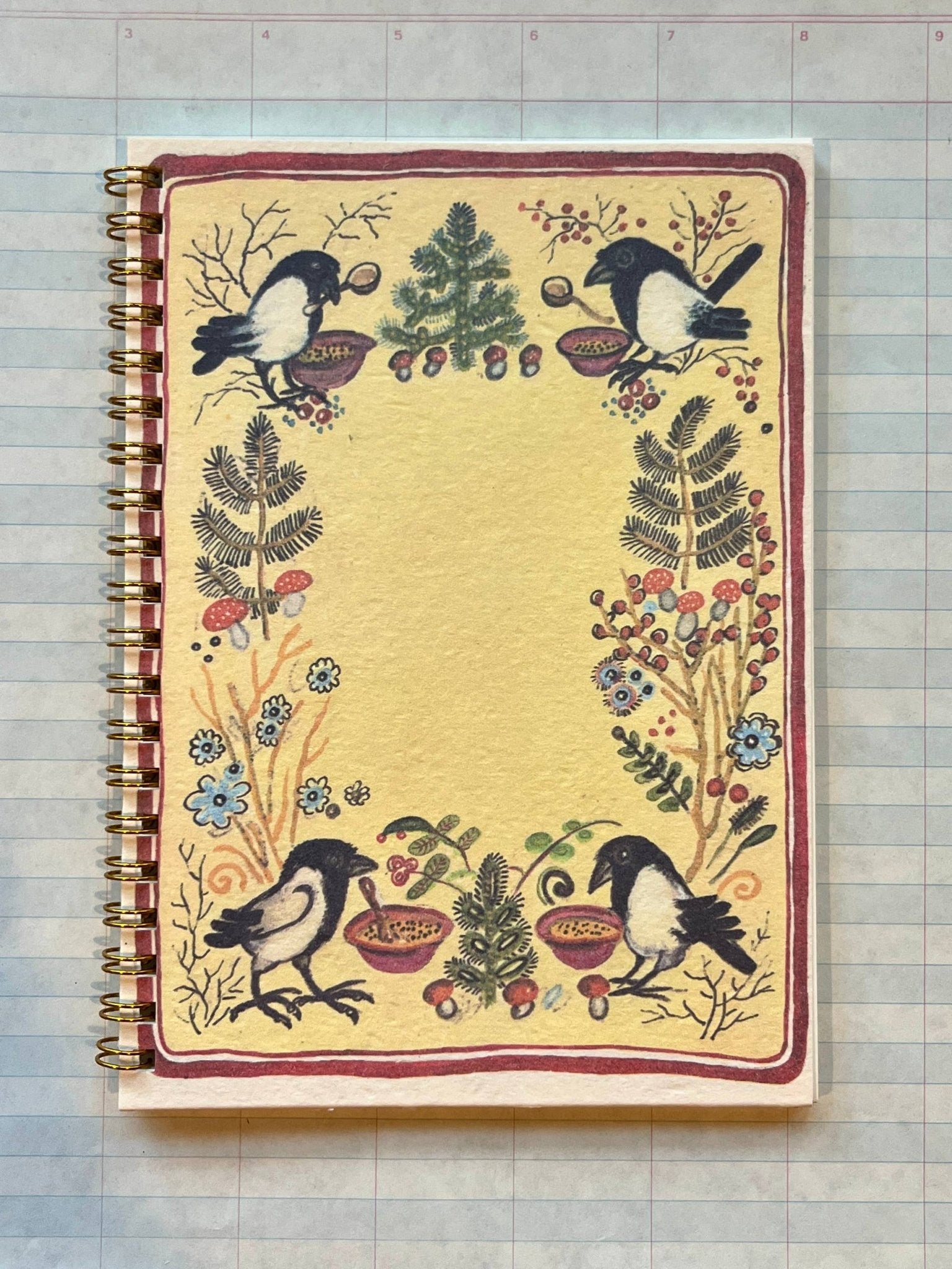 Folksy Forest Scene Notebooks - Dear John