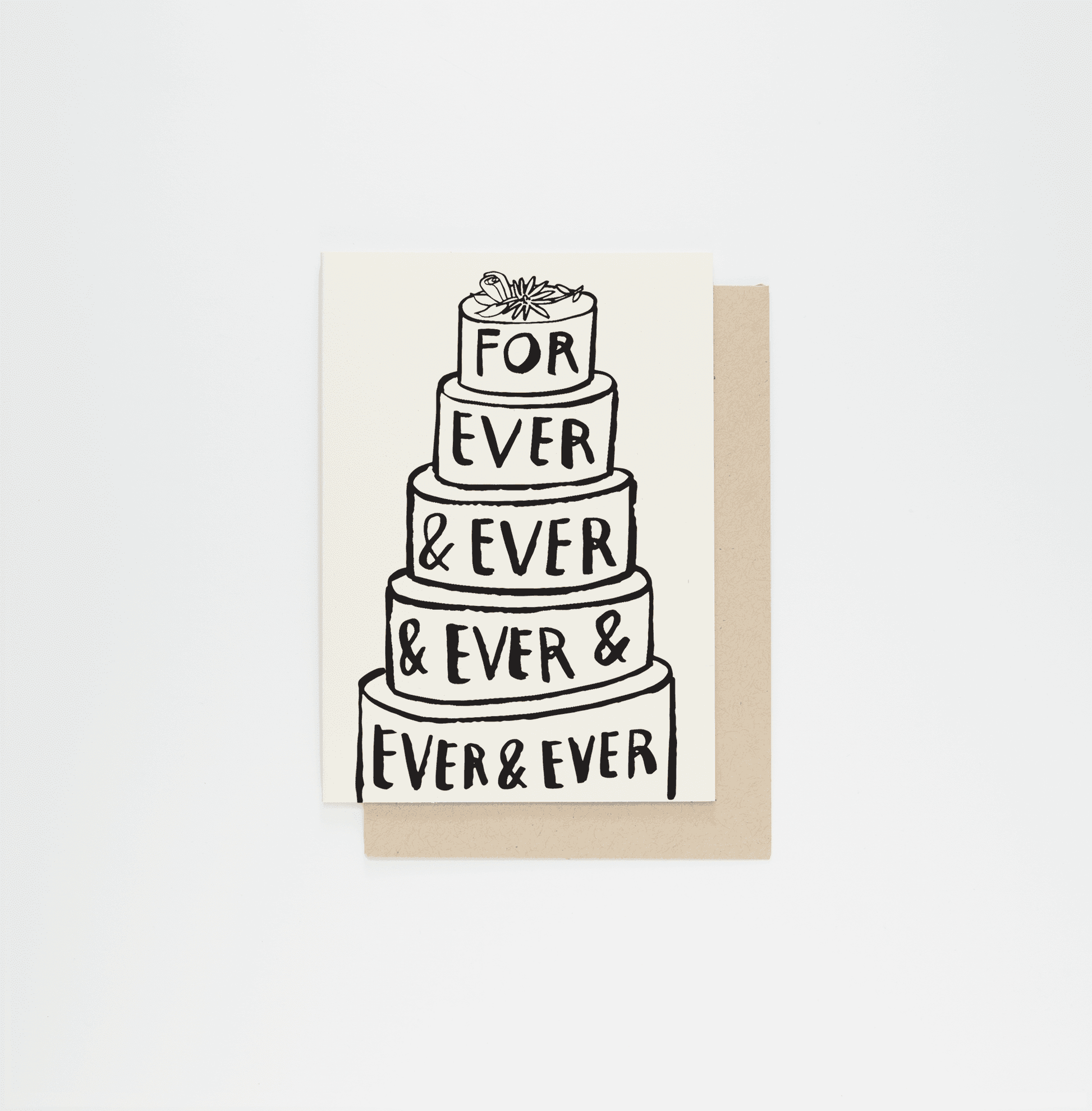 Forever and Ever Card — Wedding & Anniversary Greeting Card - Dear John