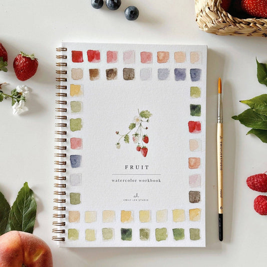 Fruit watercolor workbook - Dear John